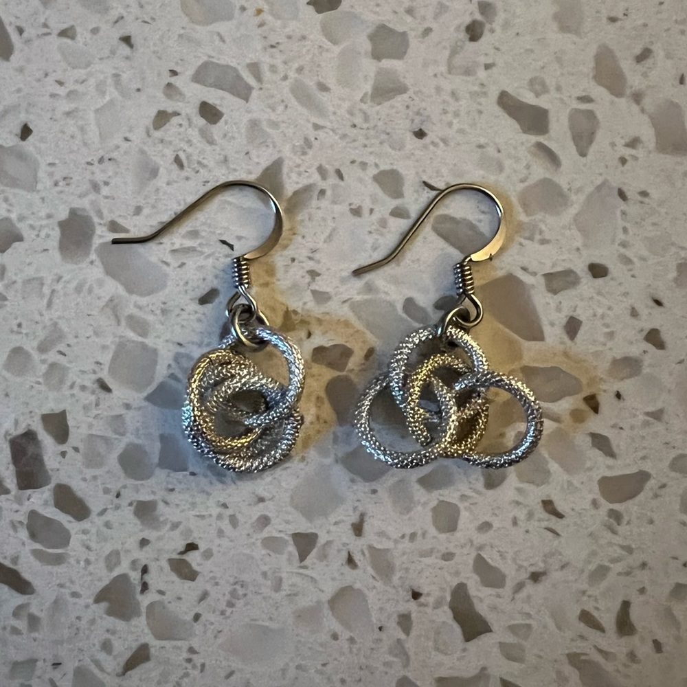 Dangle Loop Earrings - image 1
